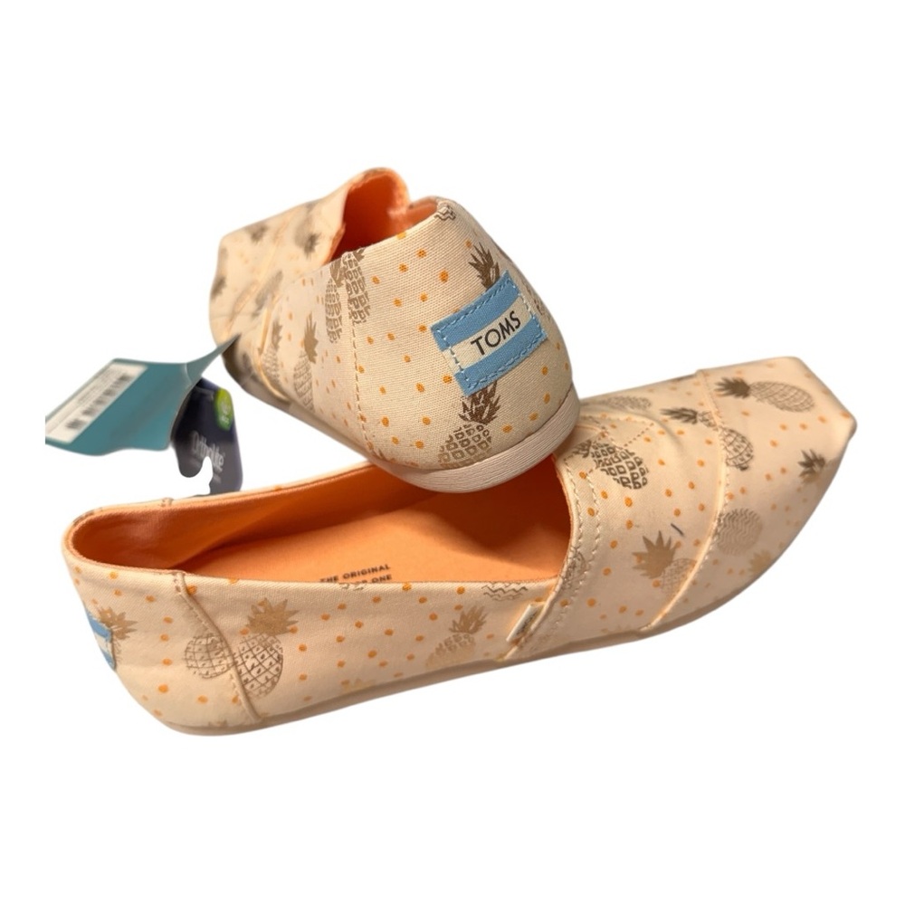 TOMS Moccasins with Pineapple Print